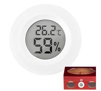 Temperature Sensor Hygrometer - Round Digital Humidity Gauge