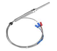 Temperature Sensor Pt100 Resistance Temperature Detector RTD Probe With M8 Thread 1M Cable Length For Industrial Automation And Process Control