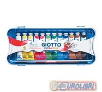TEMPERE TUBO4 12 COLORI 5 CONFEZIONI GIOTTO