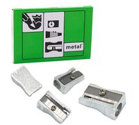 Temperino in metallo per matite sottili e pastelli