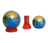 Legami - Temperino Le Tour Du Monde, Ø 4,5 cm, Temperamatite a forma di mondo, per Temperare Matite e Pastelli con Precisione