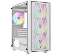 Tempest Rampart ARGB M-ATX Vetro temperato USB 3.0 Bianco