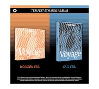 TEMPEST TEMPEST Voyage 5th Mini Album 2 Version SET CD+1p Folded Poster on Pack+84p PhotoBook+32p Lyric Book6+21p PostCard+2p PhotoCard+1p Printed Polaroid+1ea Sticker+Tracking Sealed TPST