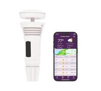 Tempest Weather System con misuratore del vento integrato, pluviometro e previsioni meteo accurate, wireless, app e Alexa abilitati