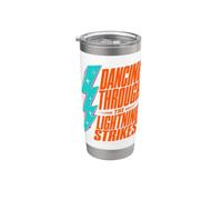 Tempesta Chaser Danza Attraverso Il Fulmine Colpi Bicchiere termico in acciaio inox doppia parete
