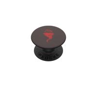 Tempesta di cuori rossi PopSockets PopGrip Adesivo
