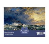 Tempesta di neve Puzzle in Legno Impermeabile DIY Puzzles Da 1000 Pezzi Regali Per Adulti Sfidanti E Rompicapo Giochi Educativi