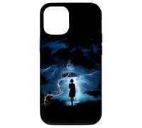 Tempesta di tuoni e fulmini Custodia per iPhone 12/12 Pro