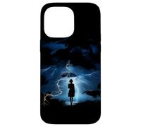 Tempesta di tuoni e fulmini Custodia per iPhone 14 Pro Max