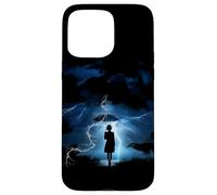 Tempesta di tuoni e fulmini Custodia per iPhone 15 Pro Max