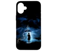 Tempesta di tuoni e fulmini Custodia per iPhone 16 Plus
