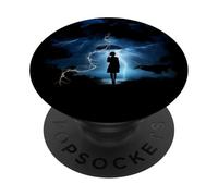 Tempesta di tuoni e fulmini PopSockets PopGrip Adesivo