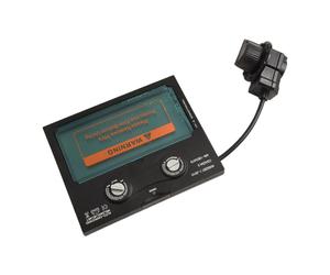 Tempi di Ritardo Regolabile Pannello Solare Saldatore Casco Occhi Lente per Sald