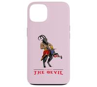 Tempi divertenti con il diavolo (Grafica divertente) Custodia per iPhone 13