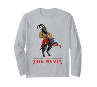 Tempi Divertenti con Il Diavolo (Grafica Divertente) Maglia a Manica
