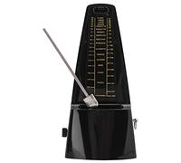 Tempi Metronomo per Musicisti, Metronomo Elettronico a Chiave Metronomo Meccanico per Laboratori per Magazzini(Nero)