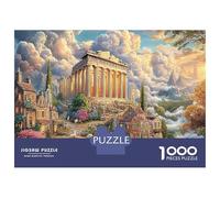 Tempio Antico Rilassamento Mentale in Ufficio Regalo - 1000 Pezzi Del Puzzle Partenone Atene Office Break Puzzle, Il Puzzle Più Venduto Per Regali Professionali 52x38cm/1000pcs
