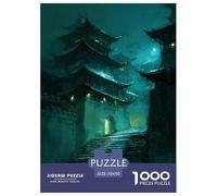 Tempio Cinese Jigsaw 1000Pcs Architettura Antica Cinese Adulti E Bambini Festa Aziendale Regalo 70x50cm/1000pcs