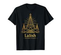 Tempio Lalish Yezidi Luogo Sacro Design Maglietta