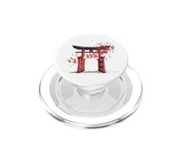 Tempio Torii Giappone Sakura Cherry Blossoms Cultura Zen PopSockets PopGrip per MagSafe