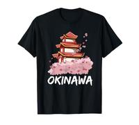 Tempio Zen Okinawa Giappone Cultura Maglietta