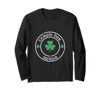 Temple Bar Dublino Irlanda Trifoglio Souvenir Maglia a Manica