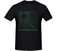 Temple of Love Sisters of Mercy Mens T Shirts for Herren Crew Neck