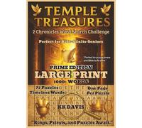 Temple Treasures: 2 Chronicles Word Search Challenge (Prime Edition)