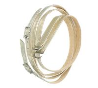 TEMPNAP 1 paio Cinturini Caviglia Staccabili per Scarpe con Cinghie Antiscivolo Faux per Prevenire La Caduta delle Scarpe Design Chic e Accessorio per