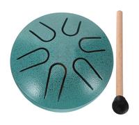 TEMPNAP 1 set Mini Tongue Drum Bacchetta Strumento Percussione Portatile per Principianti Yoga e Meditazione Acciaio Facile da Usare e Trasportare Suono e Rilassante