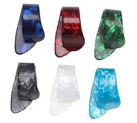 TEMPNAP 12 Pezzi Plettri per Chitarra Plettro per Vari Colori Nero Azzurro Blu Scuro Verde Leggeri e Resistenti per Durante La Pratica Chitarra e Basso
