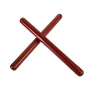 TEMPNAP 1paio Bacchette Legno Per Percussioni Strumenti Musicali Per Claves Legno Massello Per Insegnamento Orff e Attività Musicali Familiare