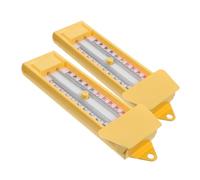 TEMPNAP 2 Pezzi Termometro Indoor e Outdoor Misuratore Temperatura per e Design e Facile Installazione Materiale Resistente Alle Temperature Operazione Un Pulsante per Accesso Veloce AI