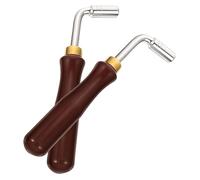 TEMPNAP 2 Pz Chiave Speciale Per Salterio Musica Chiave Per Accordare Il Tamburo Kit Per L'accordatura Del Pianoforte Accordatore Di Pianoforti Ukulele Elettrico Acustico Mescola Di Gomma