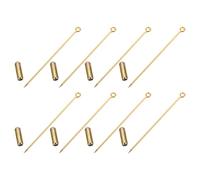 TEMPNAP 20 Pezzi Spille da Balia in Rame Oro Fatti a Mano 70mm per Accessori Moda e Abbigliamento Design Semplice per Matrimonio e Raduni Privati