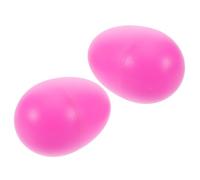 TEMPNAP 2pezzi Giocattoli Musicali Per Ragazzo Ragazza Uova Di Plastica Colorate Per Sviluppo Sensoriale e Coordinazione Motoria Strumenti Educativi Per Danza e Attività Interattive
