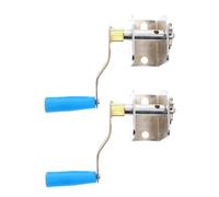 TEMPNAP 2pezzi Manovella per Tensione Rete Pallavolo e Badminton Regolatore Corda Resistente Tutto per Attrezzature Sportive Outdoor Facile Installazione per Campi Fitness e Scuole
