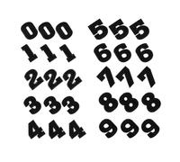 TEMPNAP 30 pezzi Toppe Ricamate Numeriche per Abbigliamento Set per Cucire e Applicare su Cuscini e Decorazioni Facile Utilizzo e Creatività per Ogni Progetto Fai da Te