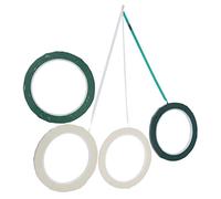 TEMPNAP 4pezzi Nastro Adesivo Per Tastiera Violino e Violoncello Etichette Per Note Musicali Facile Da Rimuovere e Applicare Adatto Principianti Colori