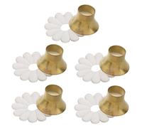 TEMPNAP 5 Set Coperture per Ombrello con Guarnizione Parti Ricambio per Riparazione Ombrelli Adatte Ombrelloni da Giardino e Patio