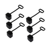 TEMPNAP 6 pezzi Coperture Protettive Silicone per Kazoo Coperture Comode e Decorativi Facili da Installare e Rimuovere Protezione da Polvere e Accessori per Amanti Del Kazoo
