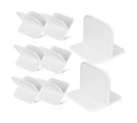 TEMPNAP 8pezzi Ancoraggi Antiribaltamento per Mobili Kit Sicurezza Ragazzo Ragazza Senza Trapano Facile Installazione per Librerie Cassettiera e TV Stand Protezione per Famiglie e Animali