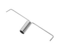 TEMPNAP Accessori per Macchina per Popcorn 2 Pezzi Bastoncini Mescolatori in Metallo Argento, Ideali per Sale Cinematografiche e Negozi