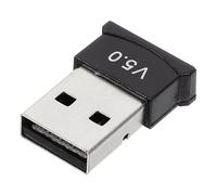 TEMPNAP Adattatore Wireless USB 2.0 V 5.0 Protocollo Doppia Modalità Ricevitore Trasmettitore per PC e Laptop, Plastico Nero Compatibile Mouse e Speaker Colore Casuale