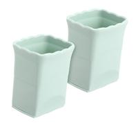TEMPNAP Affettatrice per Frutta 2 Pezzi in Acciaio Inox e Plastica, Risparmia e Protegge le Mani, per Cucina e Insalate, Colore Verde