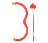 TEMPNAP Arco e Frecce di Cupido in Schiuma e Tessuto, Accessorio Versatile e Leggero per Cosplay e Feste di San , per Performance e Party