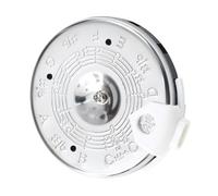 TEMPNAP Argento Funzionale Zinco Lega Design Abs Creativo e a di Accordatore Strumento Pratico per Chitarra Violino Coro e Musicisti Cappella