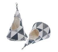 TEMPNAP Borsa Porta Mollette 2 Pezzi Organizer Appeso per Mollette da Bucato in Materiale Resistente Sacchetto Versatile per Lavanderia, Armadio e Uso Esterno
