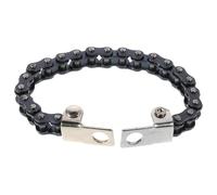 TEMPNAP Catena Stabile Acciaio e Durevole Argento Accessorio in Ferro della Singola per Riparazione e Manutenzione Set Jazz Pedale Batteria