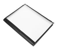 TEMPNAP Copertina Menu in Pvc Cartella Menu a Pagine Multiple Inserti Trasparente e Listini Prezzi per Sale da Tè e Caffè